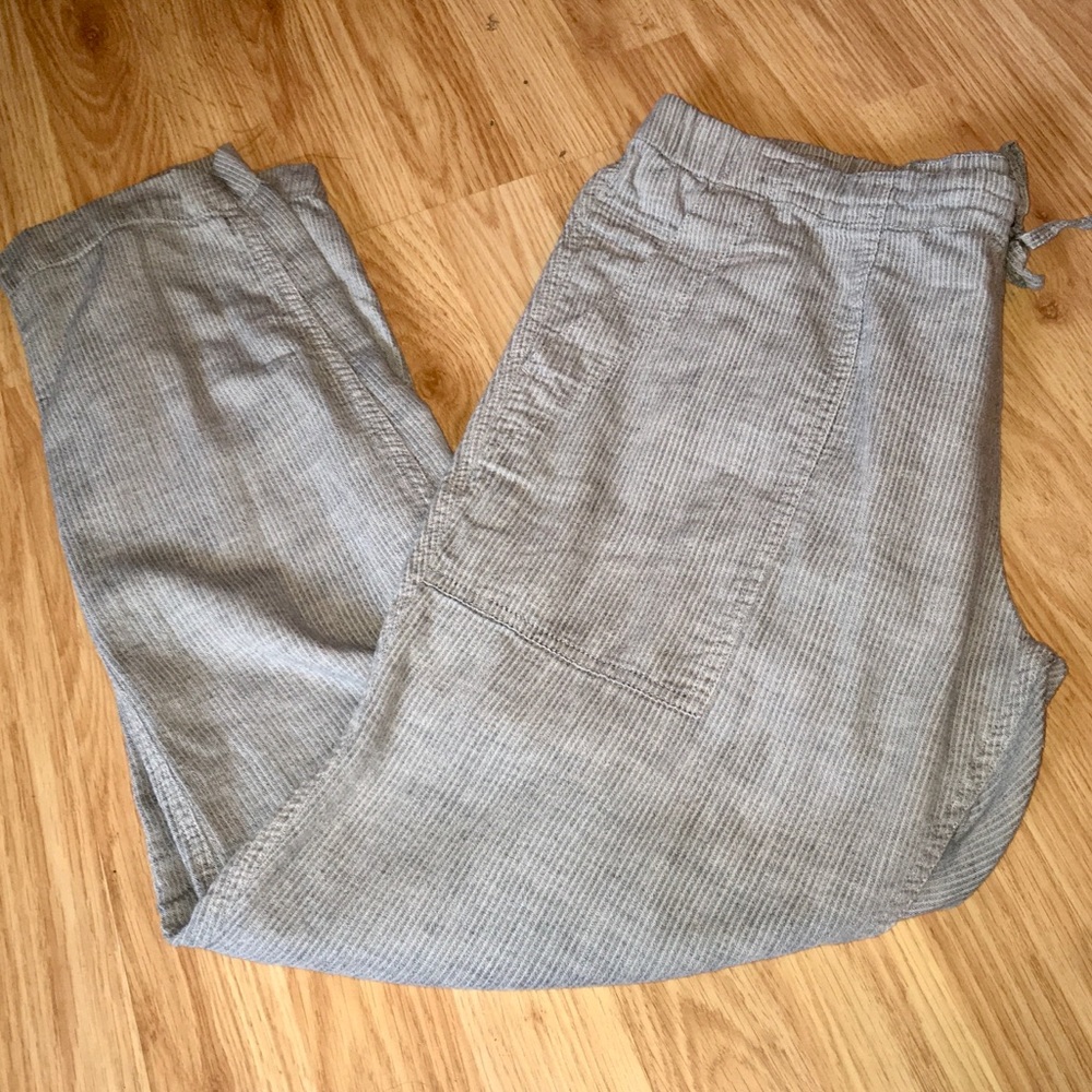 *SOLD* prAna Soledad Pants Conductor Stripe - Picture 3 of 8